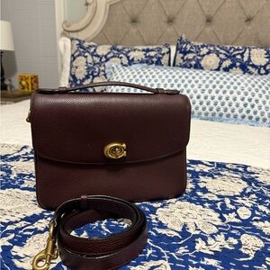 COACH Cassie in Oxblood.